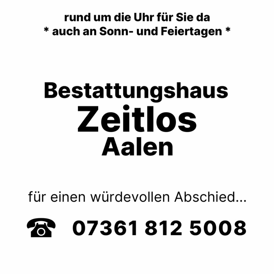 Bestattungen Aalen